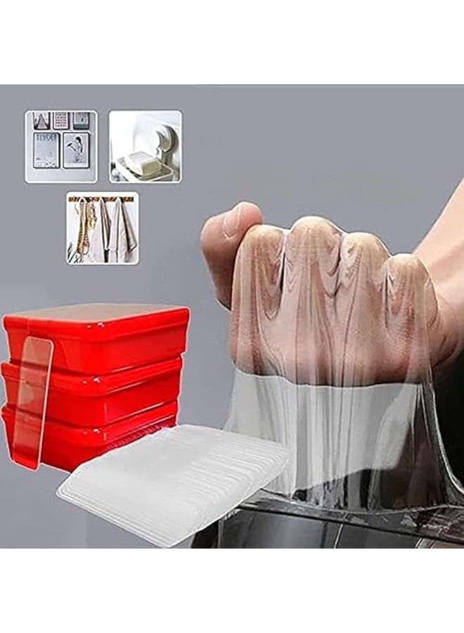 Multifunctional double sided adhesive tape sticky adhesive with rectangular box clear double sided tape interior mounting tape for wall removable strips reusable adhesive tape - Image 3